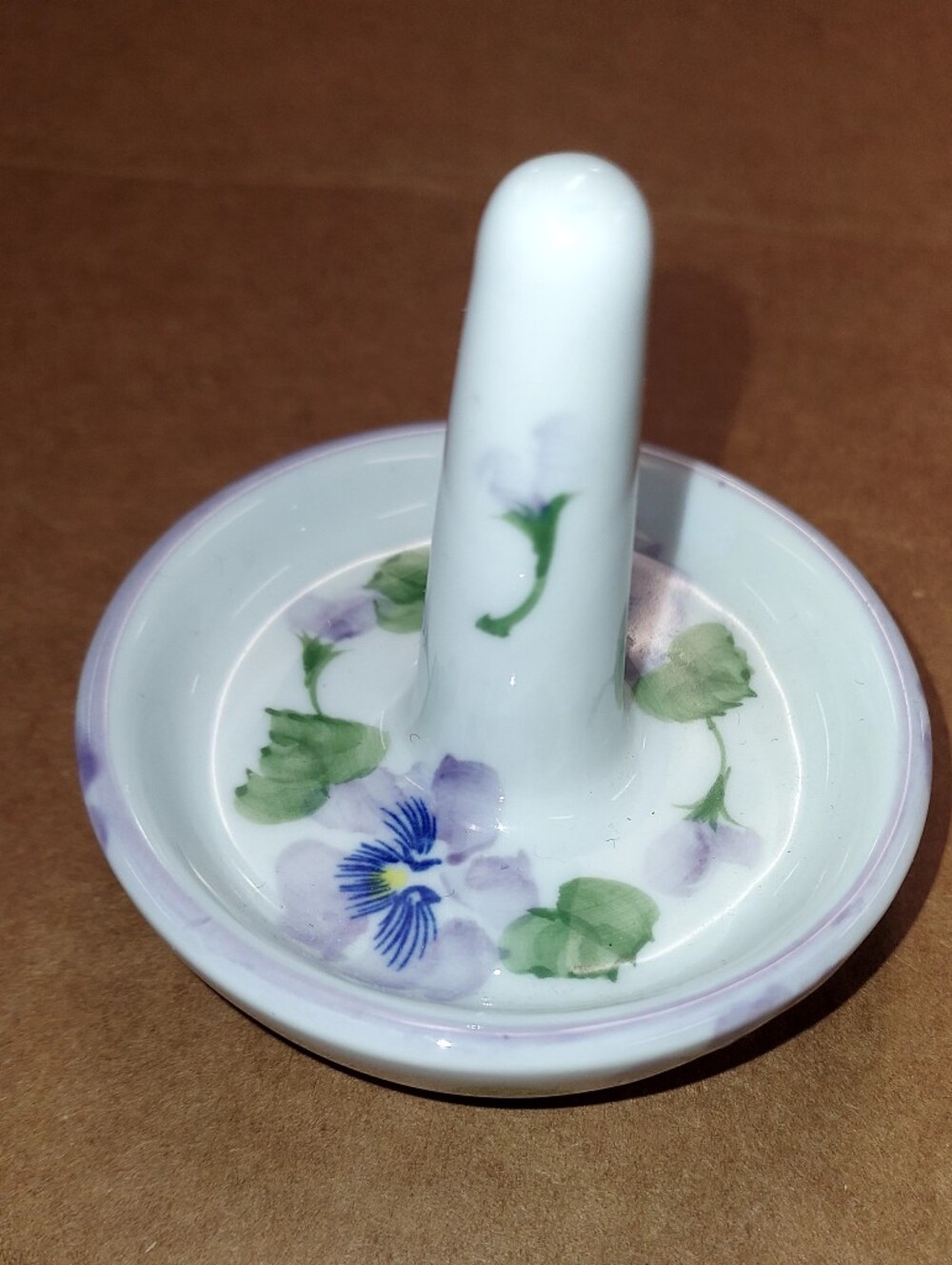 Andrea By Sadek White Porcelain Ring Dish